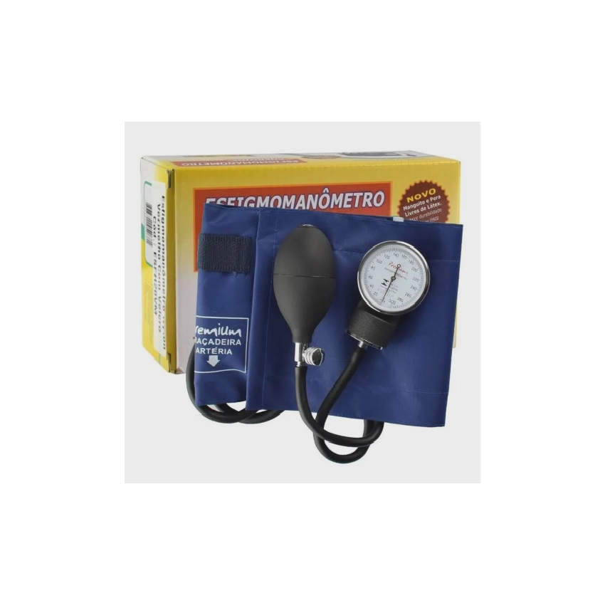 ESFIGMOMANOMETRO ANEROIDE PREMIUN G-TECH AZUL