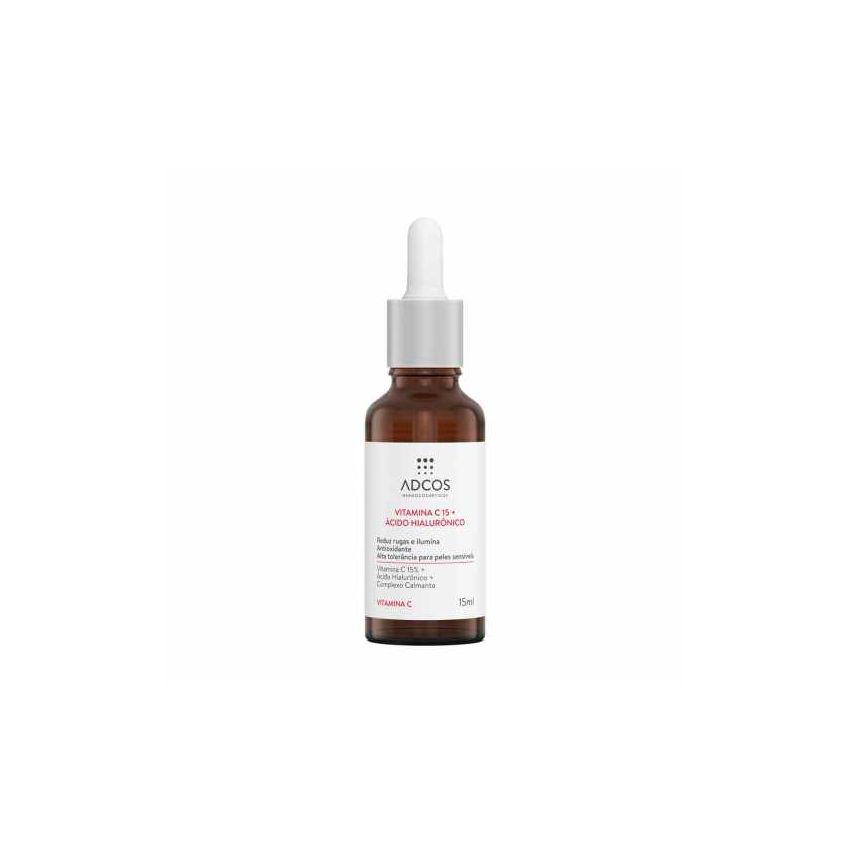 ADCOS VITAMINA C 15+ÁCIDO HIALURÔNICO 15ML
