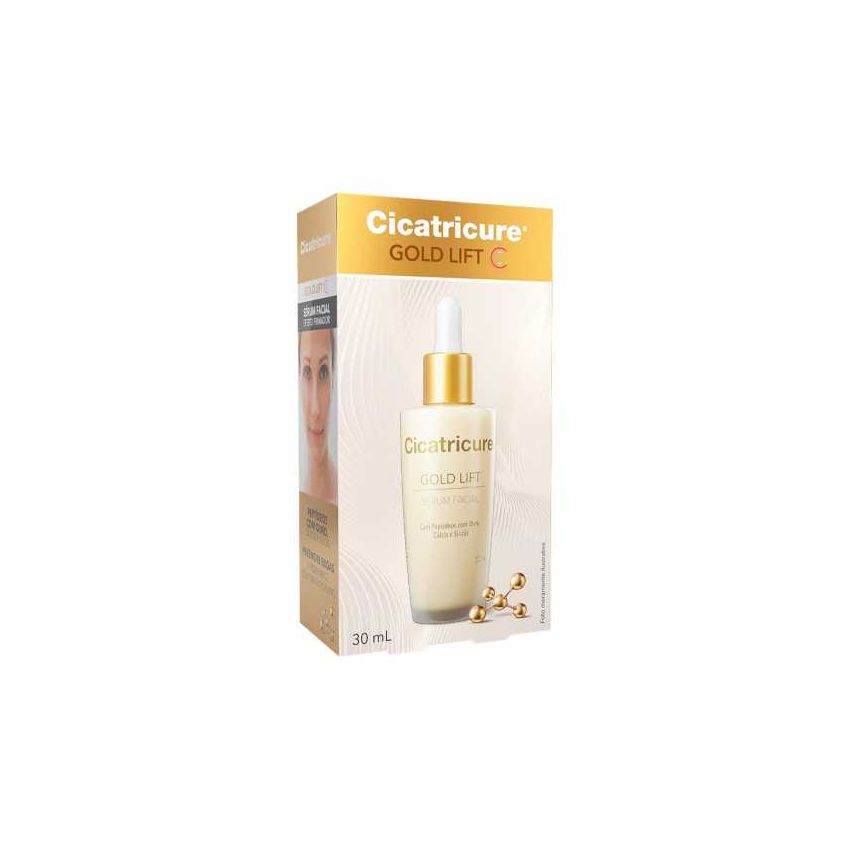 CICATRICURE SÉRUM FIRMADOR GOLD LIFT C COM 30ML