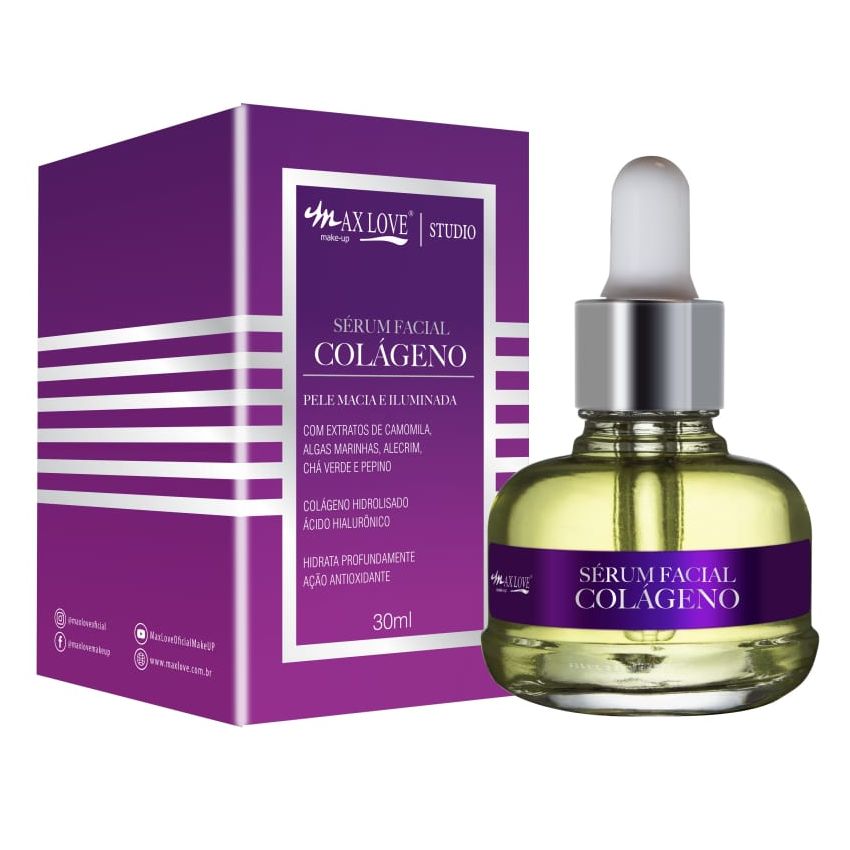 SÉRUM FACIAL COLAGENO MAX LOVE 30ML
