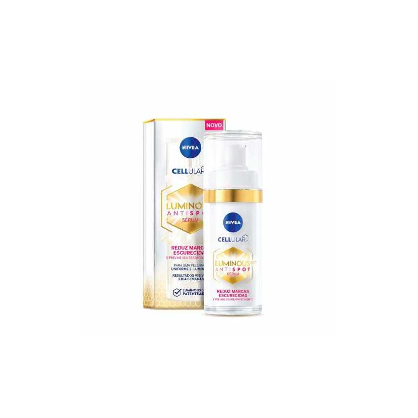 SÉRUM FACIAL NIVEA CELULAR LUMINOUS 630 REDUZ MARCAS 30ML