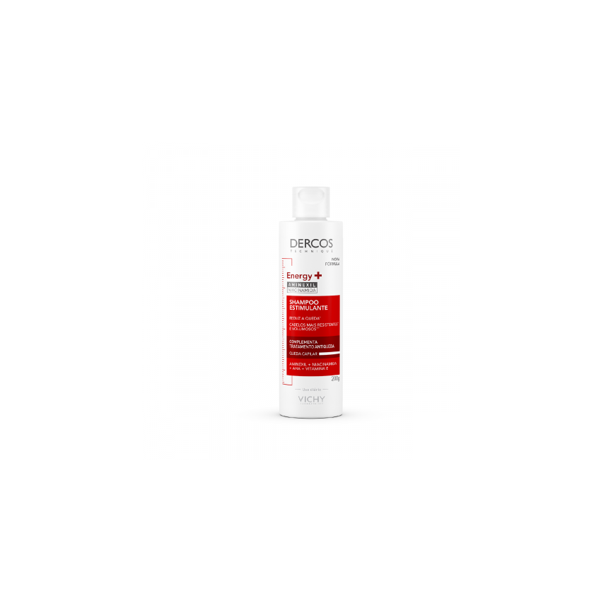 SHAMPOO VICHY DERCOS ENERGY+ COM 200 GRAMAS
