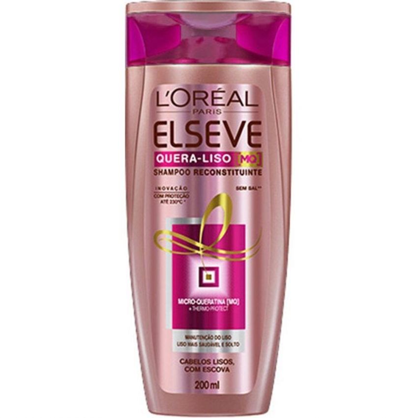 SHAMPOO ELSEVE QUERA- LISO 400ML