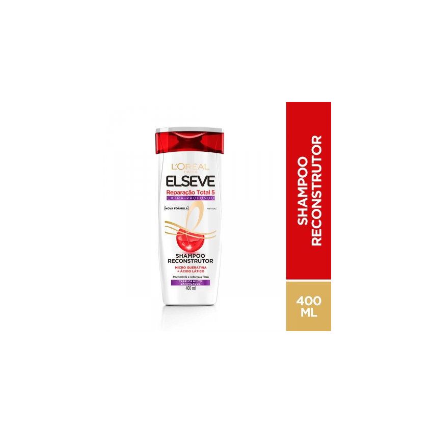 SHAMPOO ELSEVE RT5 EXTA-PROFUNDO COM 400ML