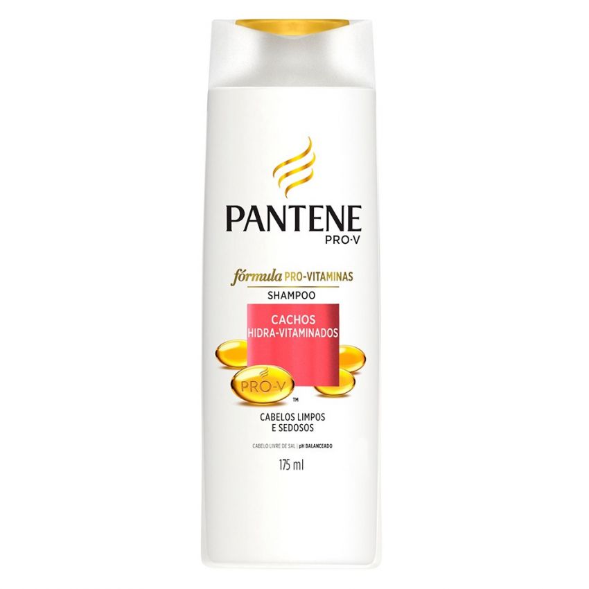 SHAMPOO PANTENE CACHOS HIDRA-VITAMINADOS 175ML