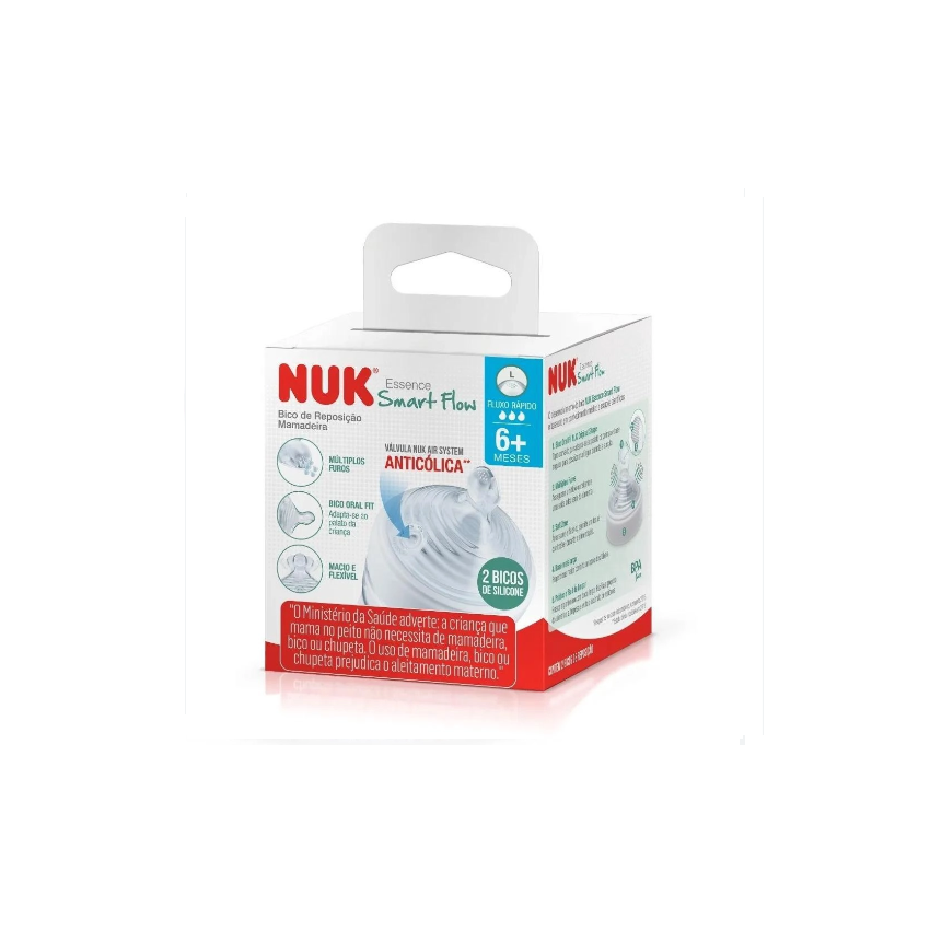 BICO COM 2 NUK ESS SMART FLOW FLUXO RAPIDO S2 7015-2U