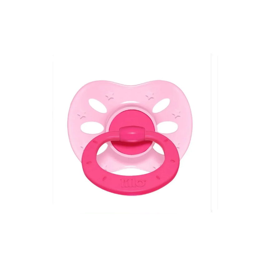 CHUPETA LILLO EXTRA AIR ORTODONTICA 6+ MESES ROSA