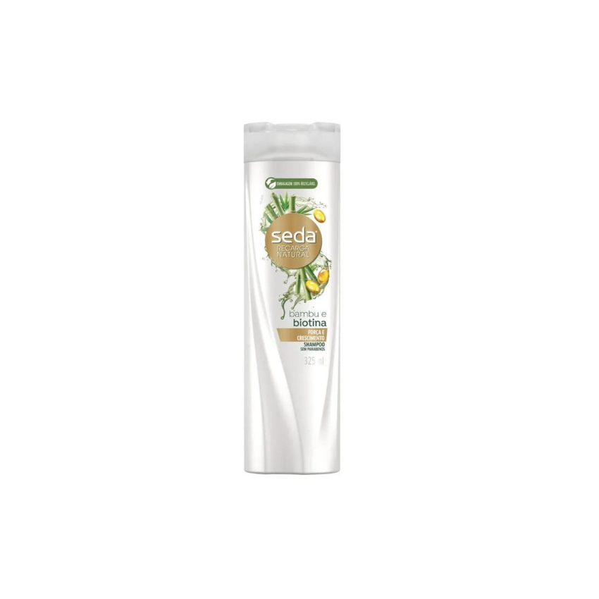 SHAMPOO SEDA BIOTINA+OLEO DE RICINO 325ML