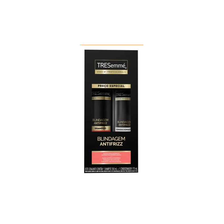 KIT TRESEME SHAMPO 350+CODICIONADOR 175ML BLIMNDAGEM ANTFRIZ