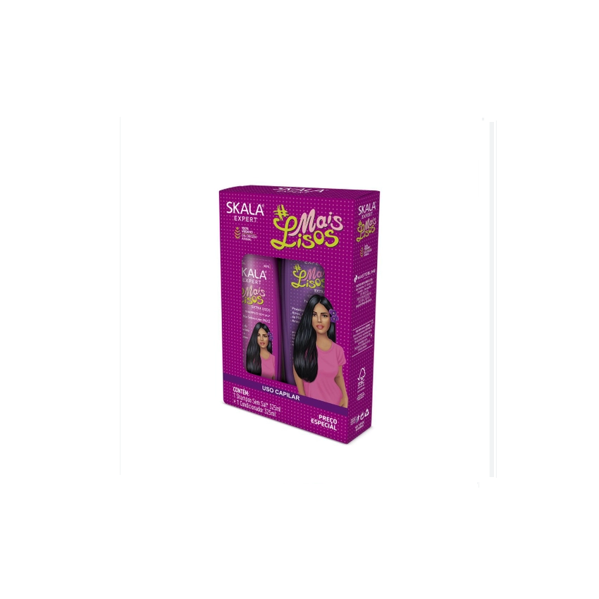 KIT SH+COND.SKALA 325ML MAIS LISOS