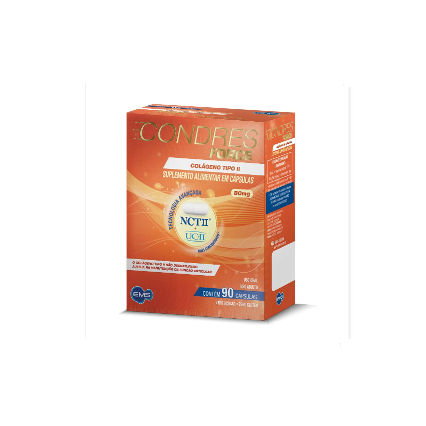 CONDRES * FORCE COLÁGENO TIPO ll 90 CÁPSULAS
