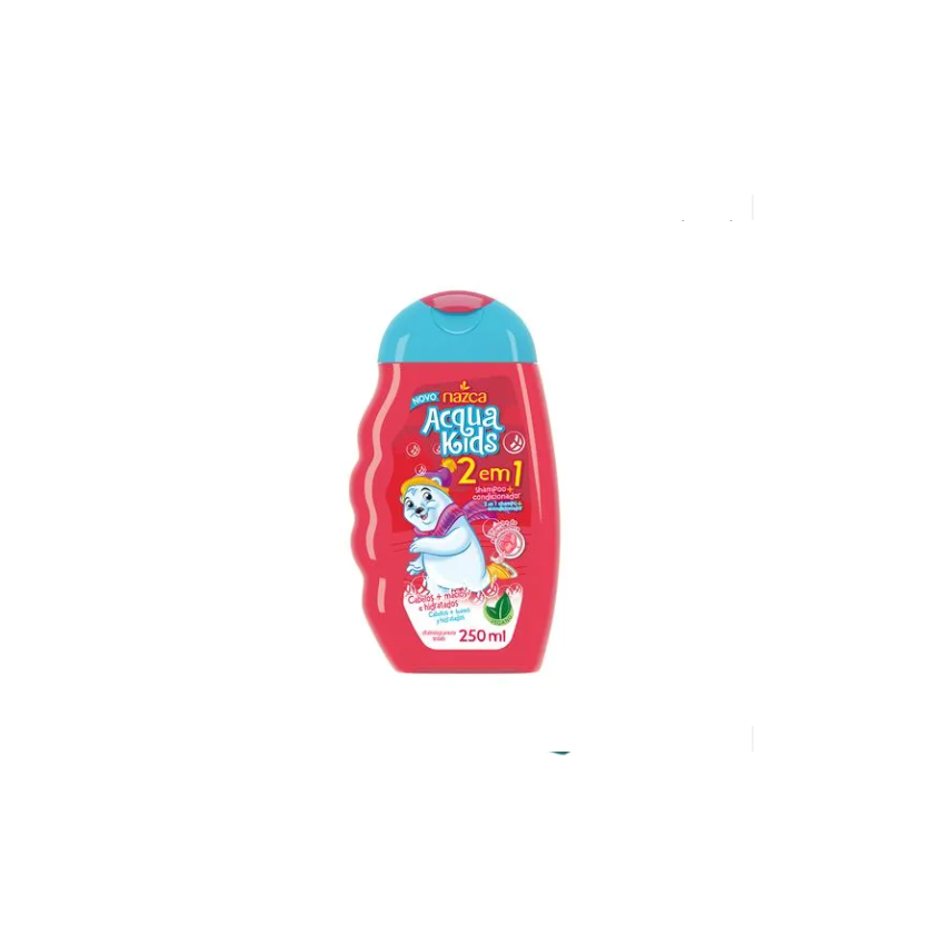 SHAMPOO ACQUA KIDS 2EM1 ALGODAO DOCE 250 ML 