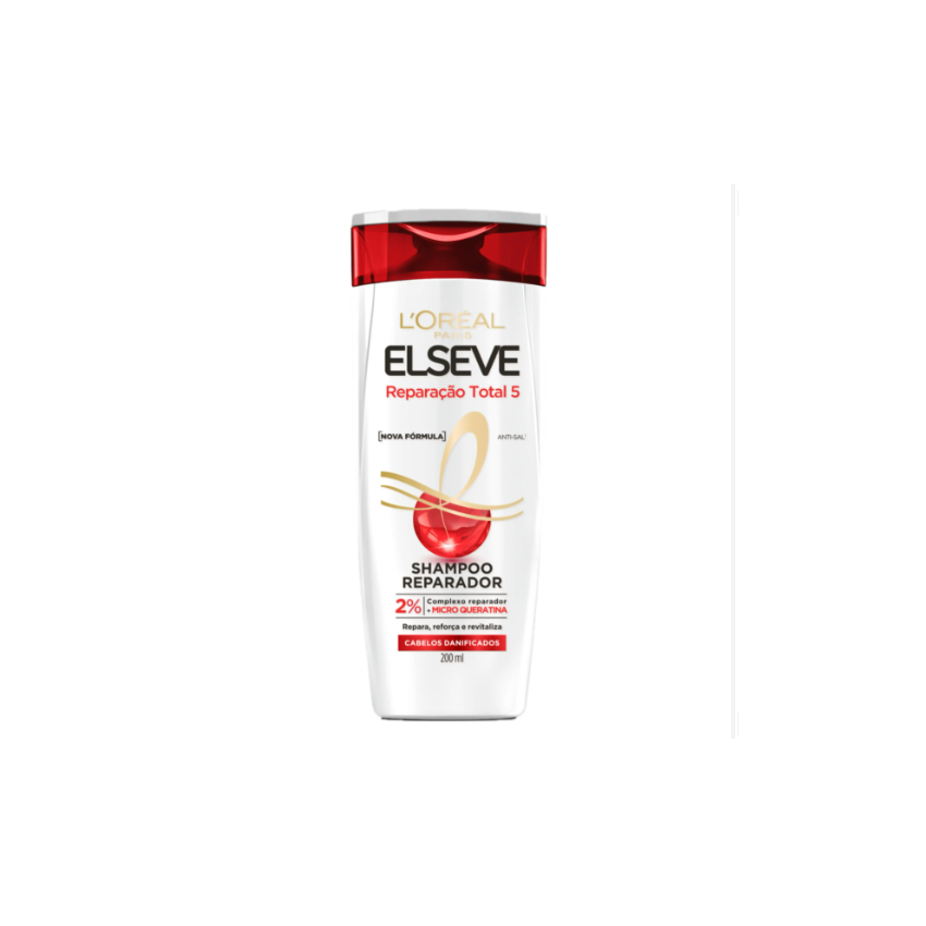 SHAMPOO ELSEVE REPARAÇÃO TOTAL 5 200ML