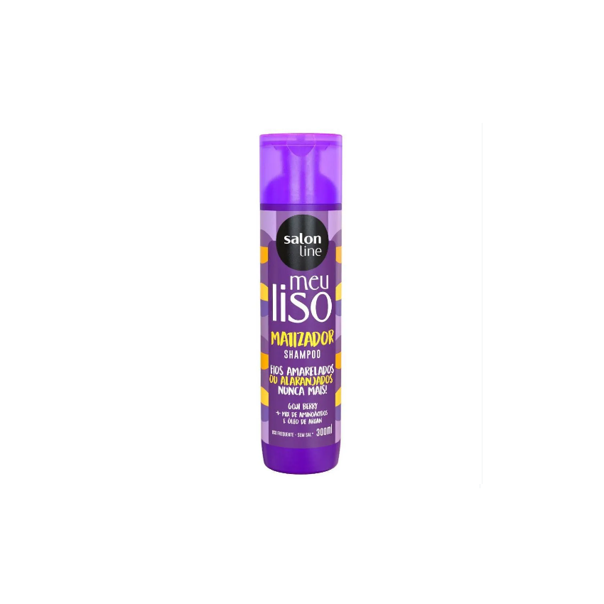 SHAMPOO SALON LINE MEU LISO MATIZADOR 300ML 