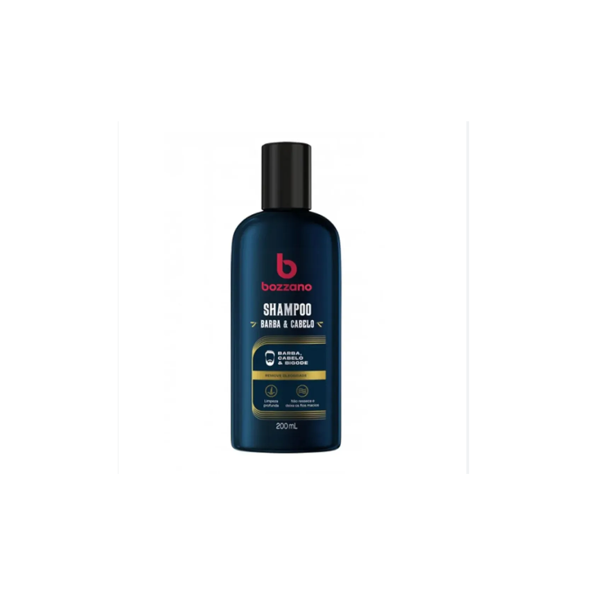 SHAMPOO BOZZANO 200ML BARBA E CABELO