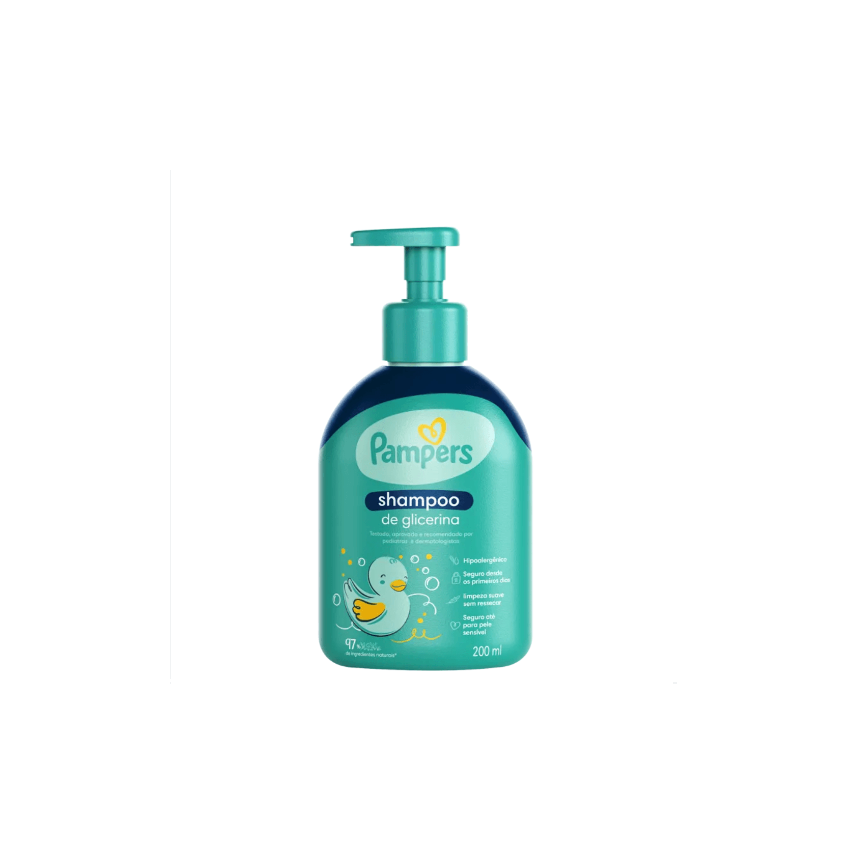 SHAMPOO PAMPERS GLICERINA COM 200ML