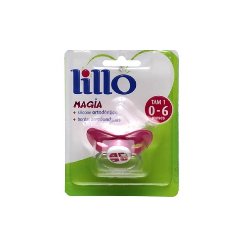 CHUPETA LILLO MAGIA ORTODONTICA 0-6 MESES ROSA