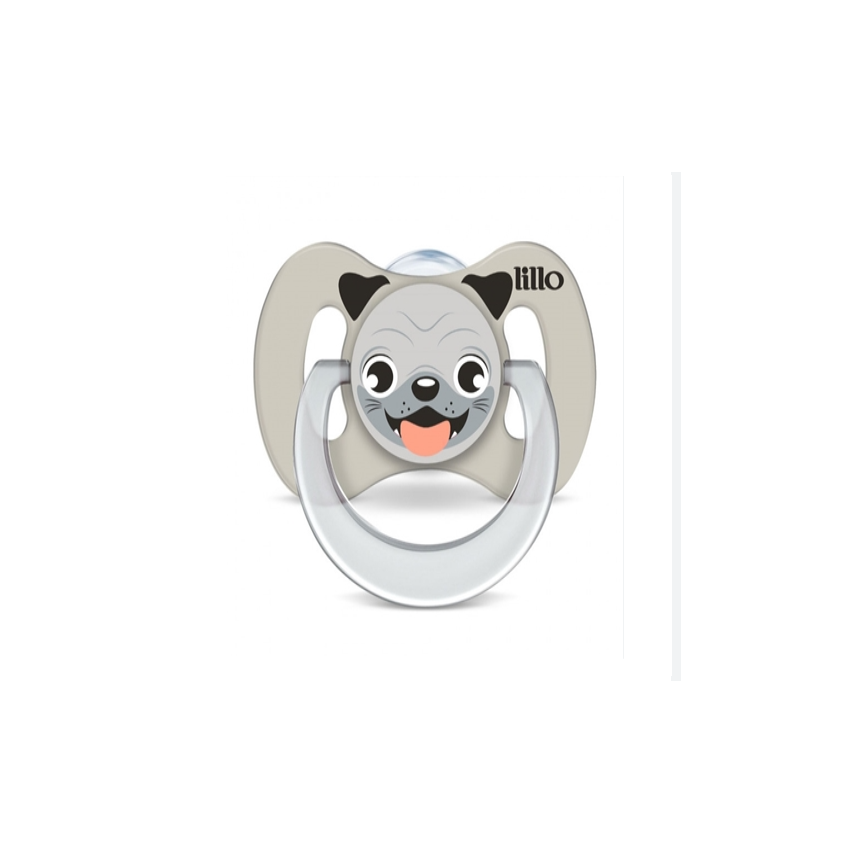 CHUPETA LILLO FUNNY ANIMAIS 0+ MESES NEUTRA - CACHORRO