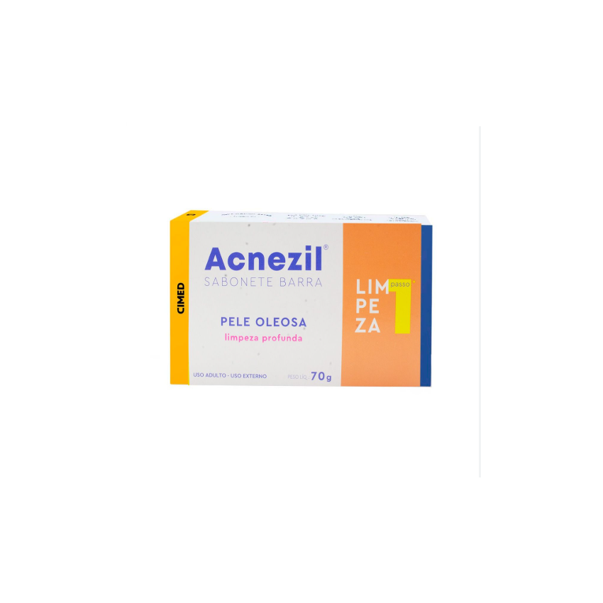 ACNEZIL SABONETE BARRA PELE OLEOSA 70G