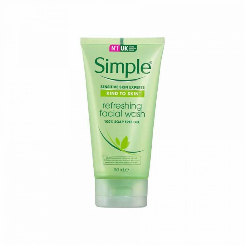 SABONETE EM GEL FACIAL SIMPLE KIND TO SKIN 150ML