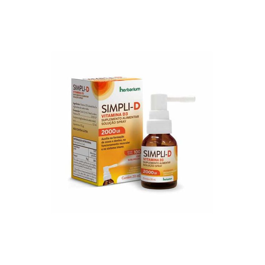 SIMPLI D 2000UI SPRAY 20ML