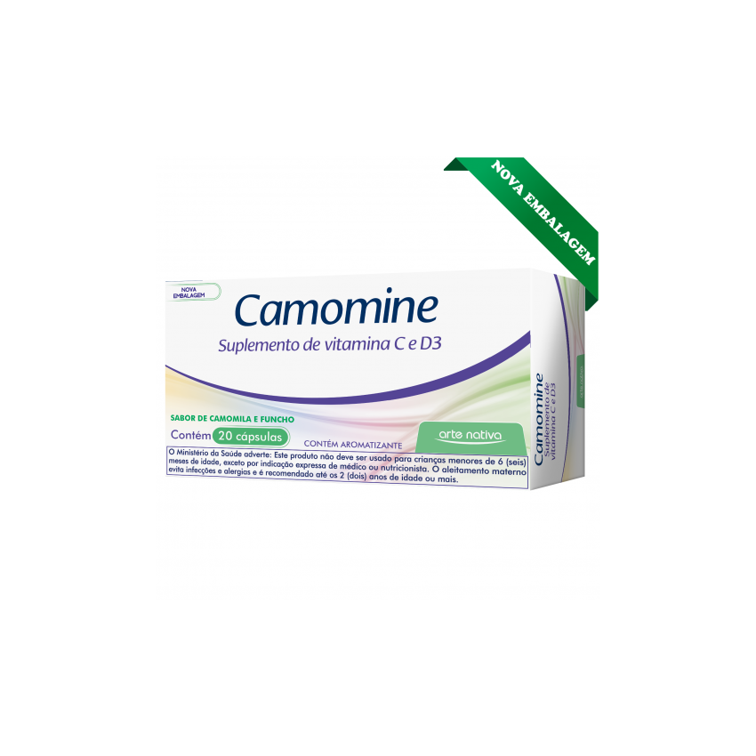 CAMOMINE MAIS COM 20 CÁPS