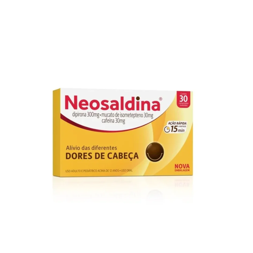NEOSALDINA COM 30 DRAGEAS-COSMED- 