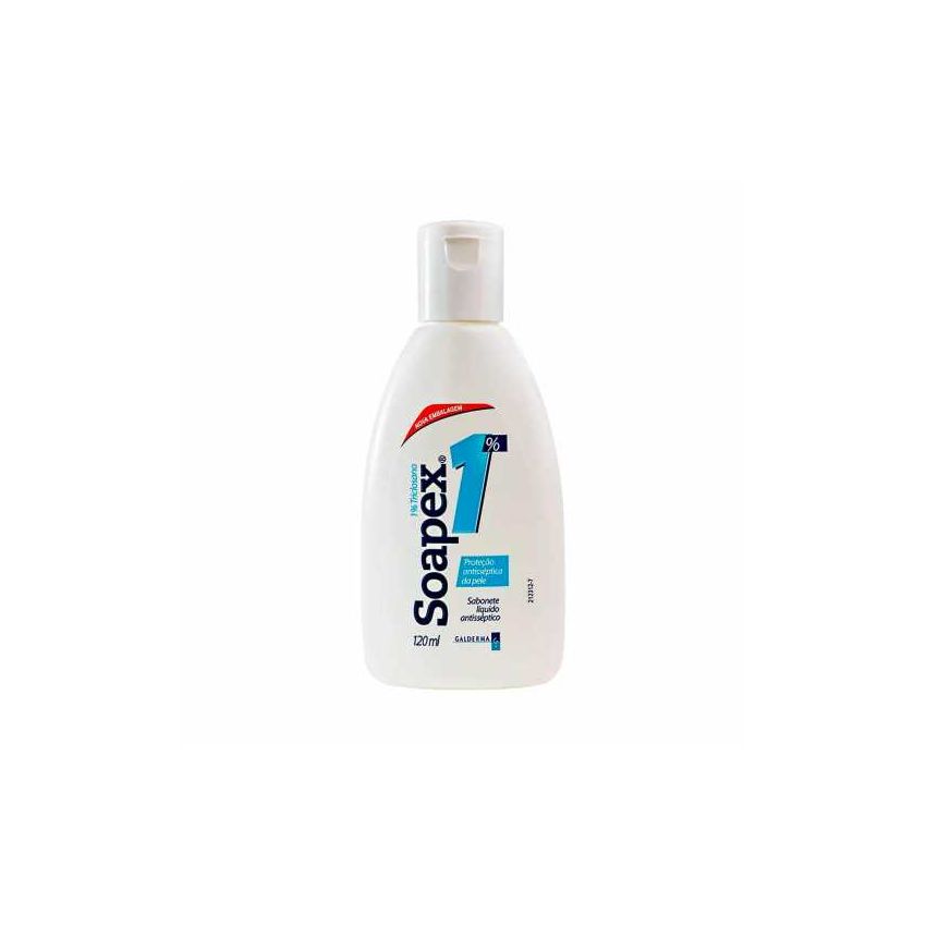 SABONETE LÍQUIDO SOAPEX 1% 120 ML