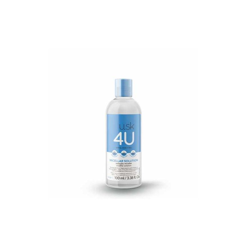 AGUA MICELAR U.SK 4U COM 100ML