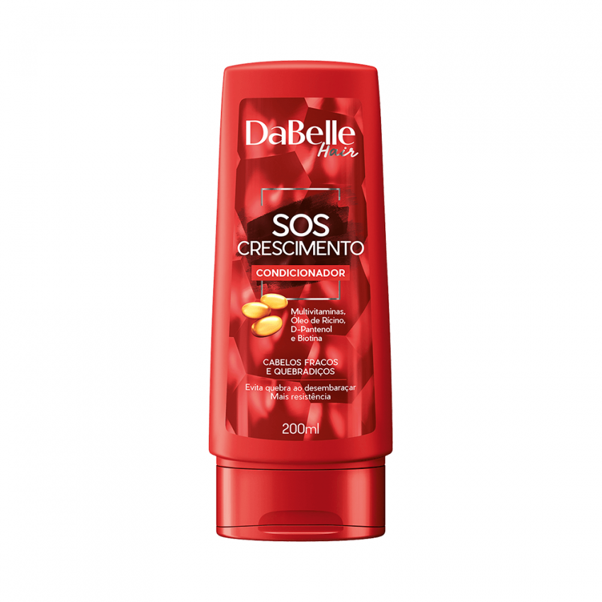 CONDICIONADOR DABELLE 200ML HAIR SOS CRESCISMENTO 