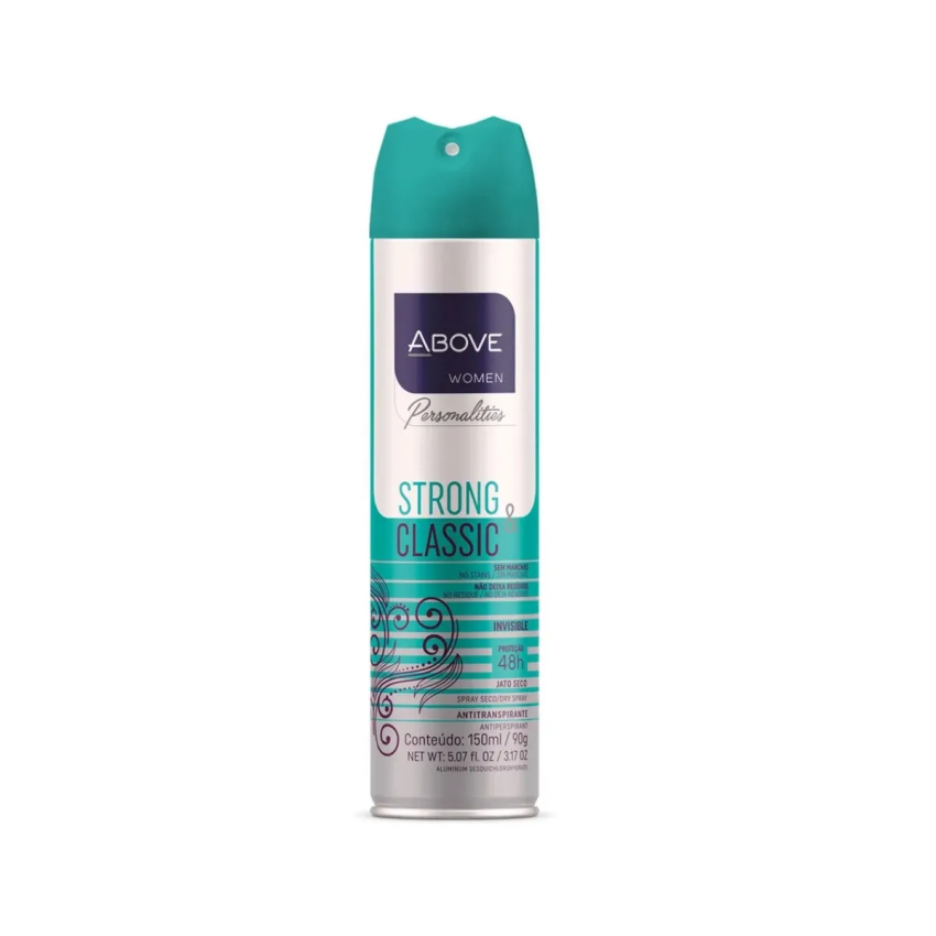 DESODORANTE AEROSOL ABOVE PERSONALIT WOMEN SEC 150ML