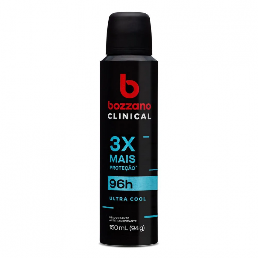 DESODORANTE AEROSOL BOZZANO 94G CLINICAL UL COOL
