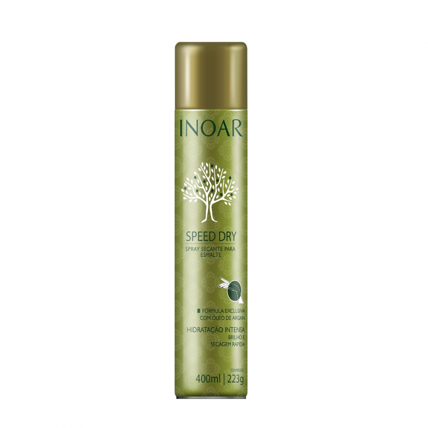 SPRAY SECANTE DE ESMALTES INOAR SPEED DRY 400ML