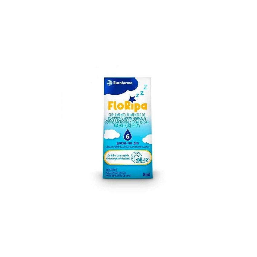 FLORIPA SOLUÇÃO GOTAS COM 8ML