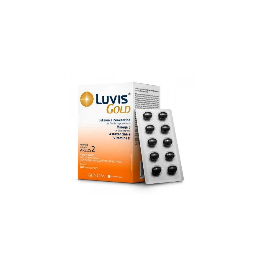 LUVIS GOLD COM 60 CÁPSULAS MOLES