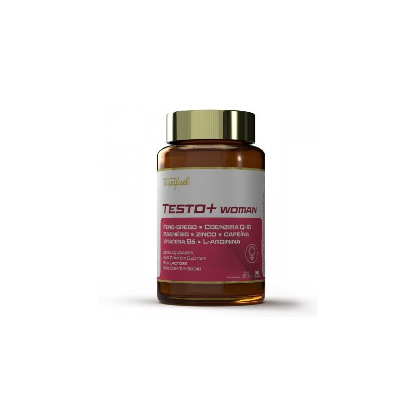 TRUSTFUEL SUPLEMENTO TESTO+WOMAN COM 90 CÁPSULAS 