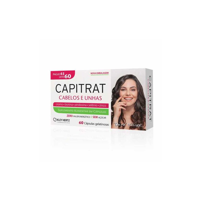 CAPITRAT NUTRIÇÃO AVANÇADA COM60 CÁPSULAS