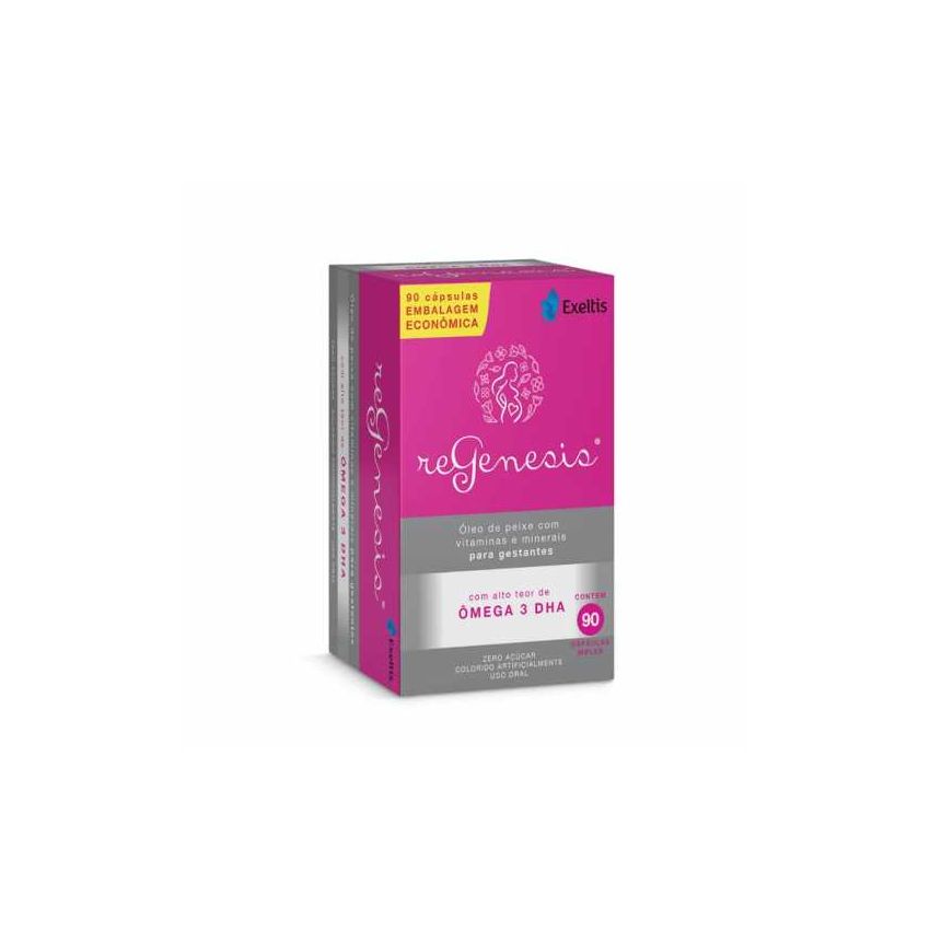 REGENESIS OMEGA 3 DHA COM 90 CÁPSULAS