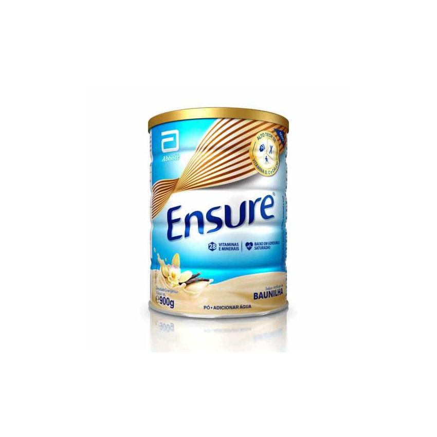 ENSURE PÓ SUPLEMENTO ALIMENTAR SABOR BAUNILHA 900G 