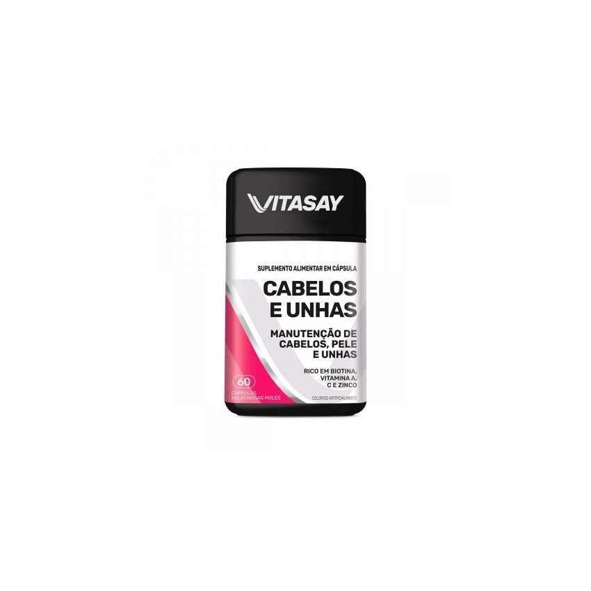 VITASAY CABELOS E UNHAS COM 60 CAPSULAS