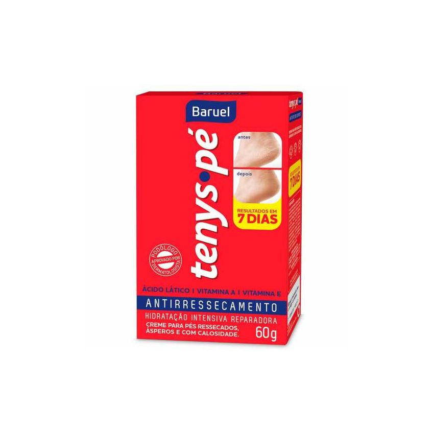 CREME ANTIRRESSECAMENTO TENYS PÉ 60G