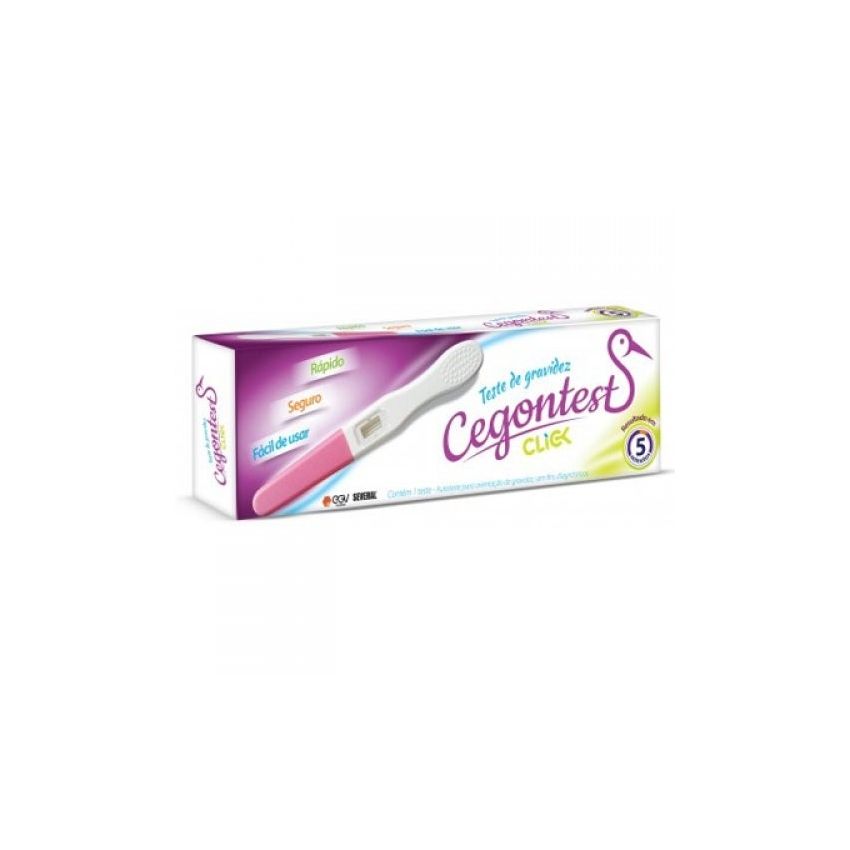 TESTE DE GRAVIDEZ CEGONTEST CLICK