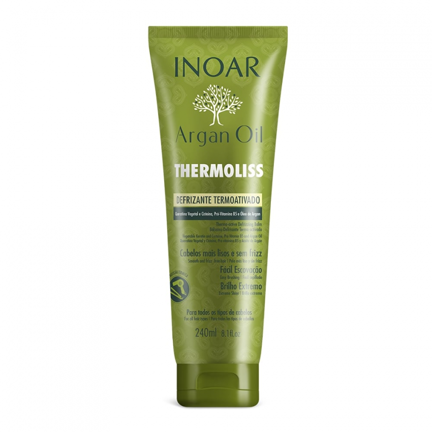 DEFRIZANTE TERMOATIVADO INOAR ARGAN OIL 240ML