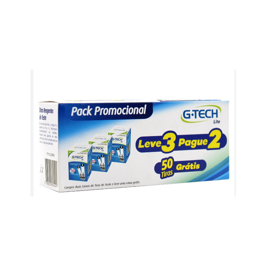 TIRAS LITE COM 50 UNIDADES G-TECH
