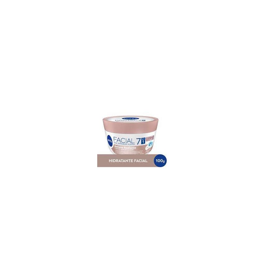 CREME NIVEA UNIFORMIZADOR 7 EM 1 BELEZA RADIANTE FACIAL 100G