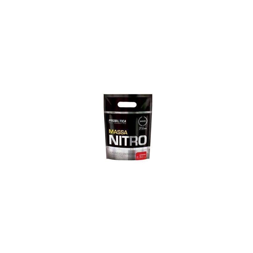 MASSA NITRO PROBIÓTICA MORANGO, REFIL COM 2,5KG