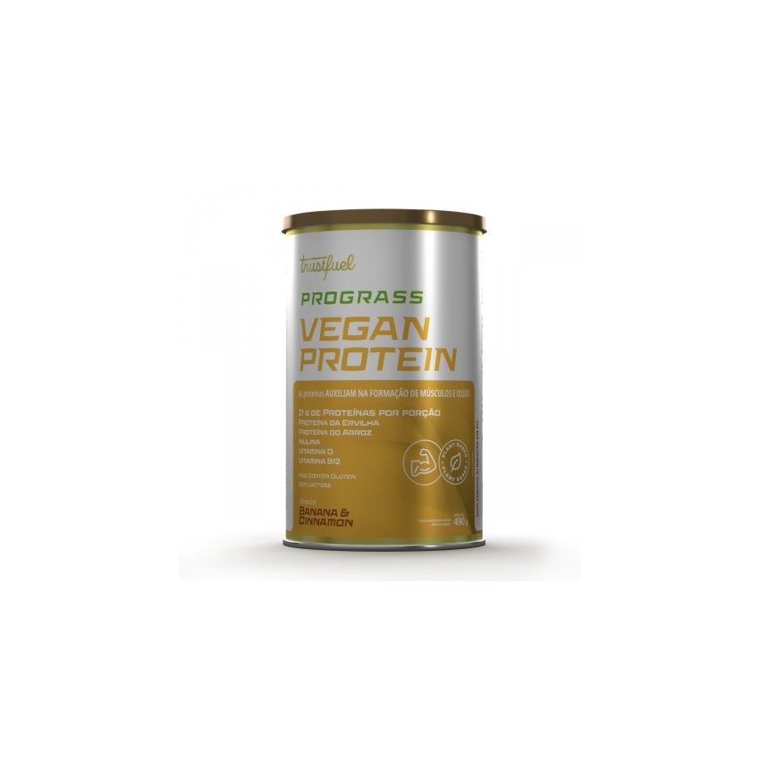 TRUSTFUEL SUPLEMENTO PROGRASS BANANA CINNAMON PÓ 490 GRAMAS