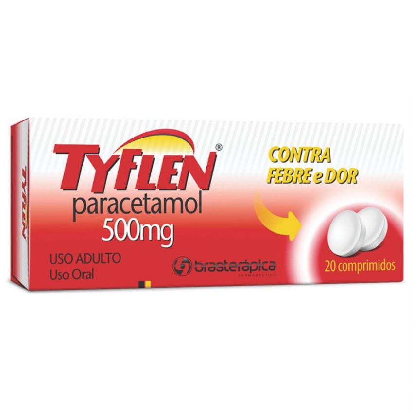 TYFLEN 500MG COM 20 COMPRIMIDOS 