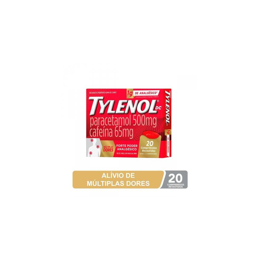 TYLENOL DC COM 20 COMPRIMIDOS 