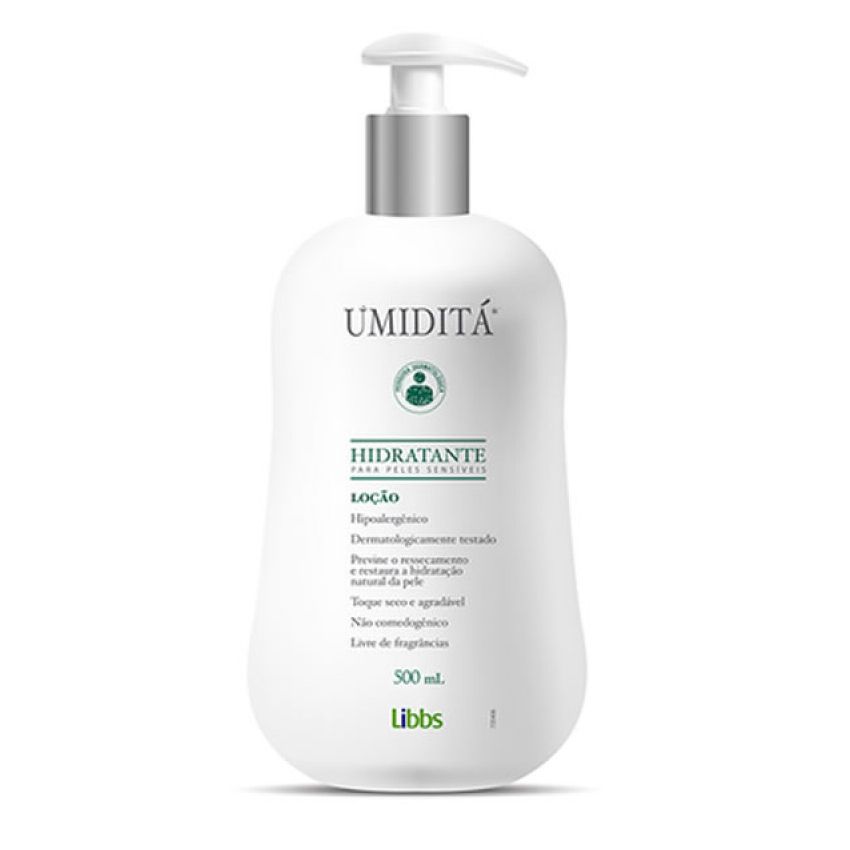 UMIDITA LOCAO HIDRATANTE COM 500ML